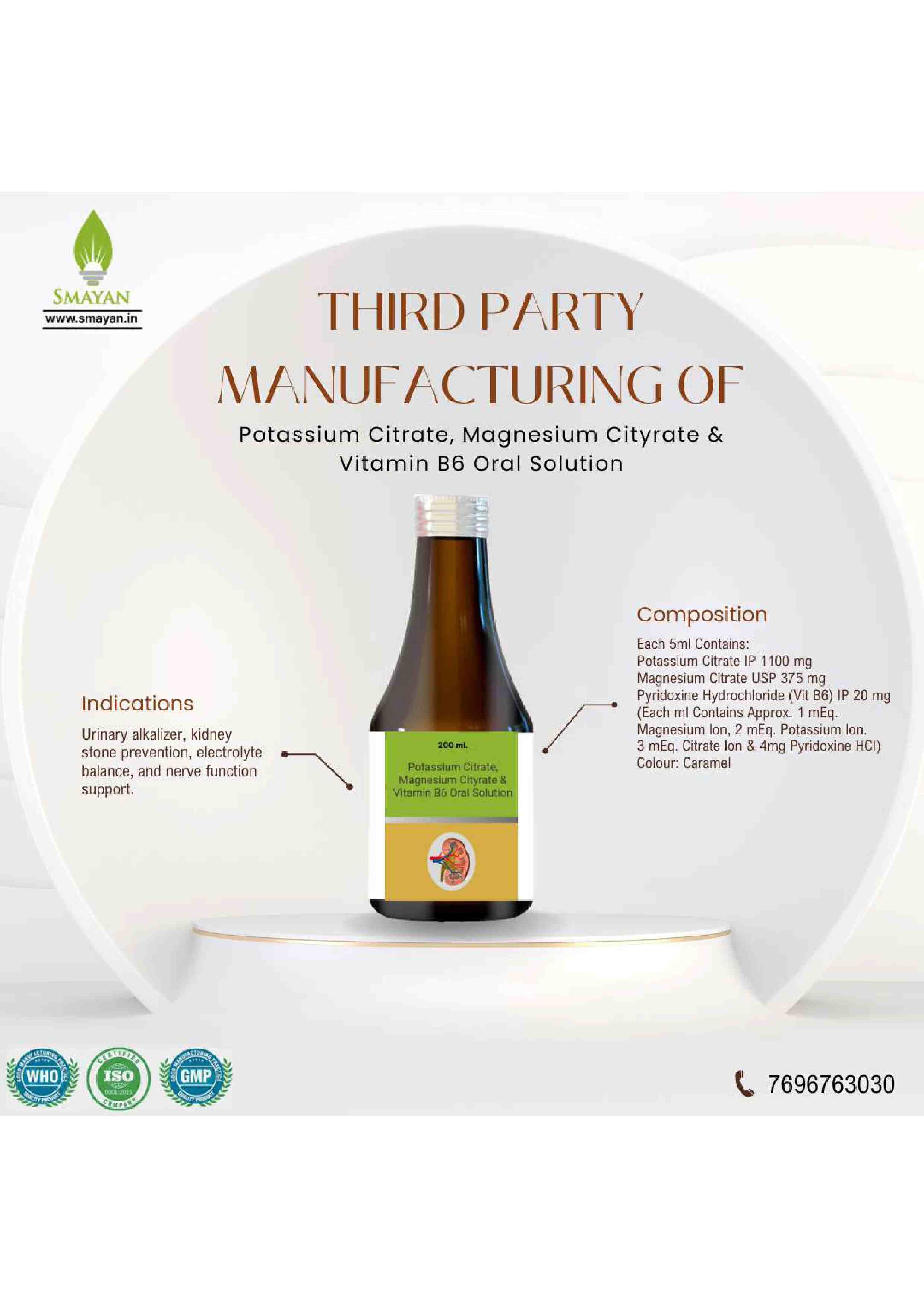 Potassium, Magnesium & Vitamin B6 Susp