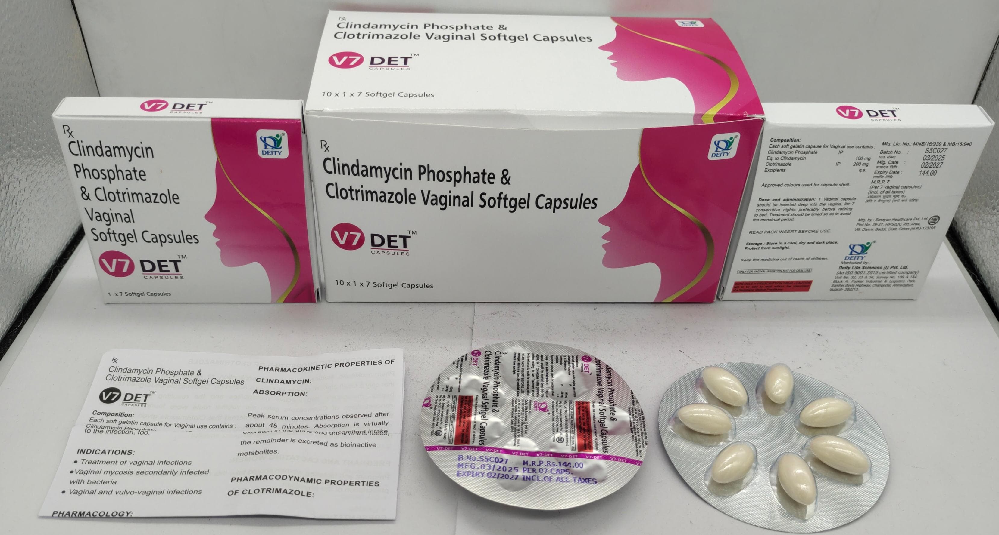 Clindamycin + Clotrimazole