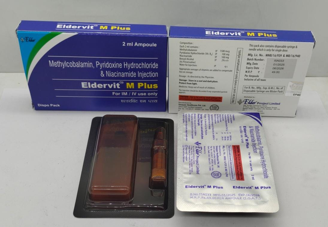 Methylcobalamin + Pyridoxine HCL + Niacinamide + Benzyl Alcohol