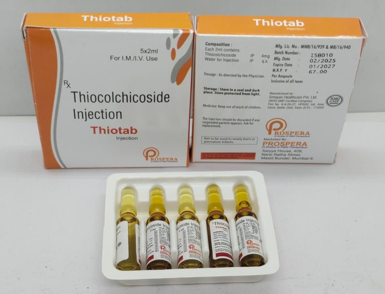 Thiocolchicoside