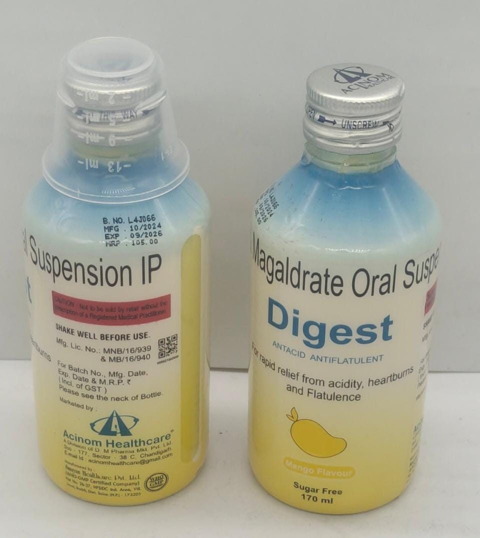 Magaldrate and Simethicone