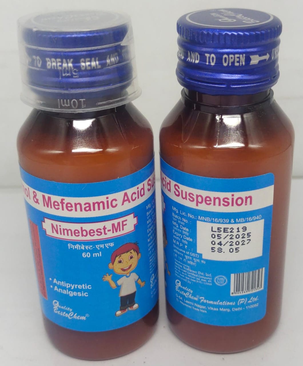 Paracetamol & Mefenamic Acid