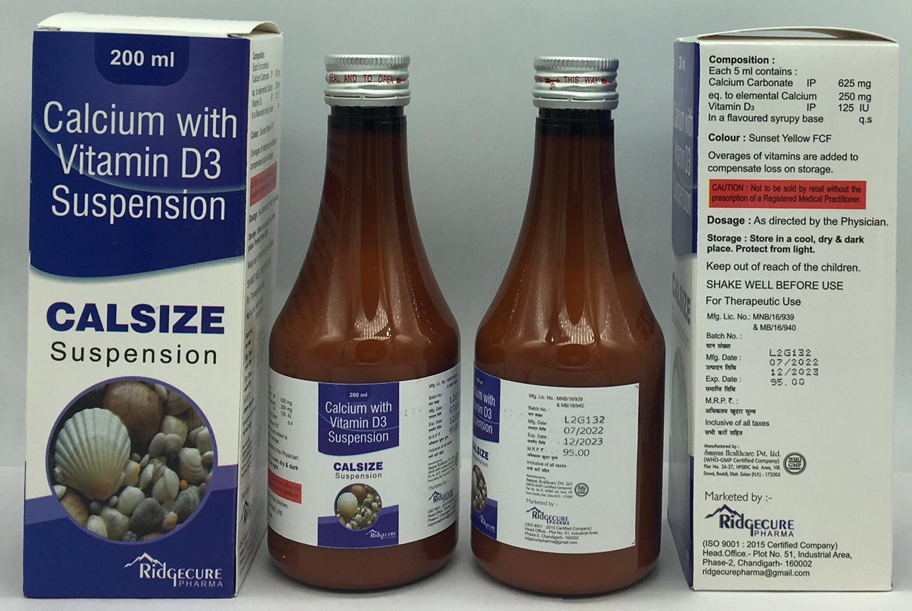Calcium and Vitamin D3 Suspension